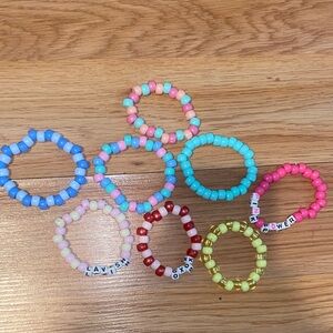 Lavish Colorful Beaded Bracelet Collection